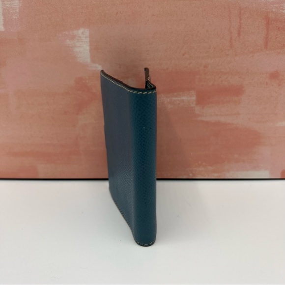 Hermes ToGo Agenda PM Blue Notebook Cover Card Holder - Picture 3 of 15